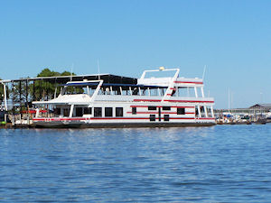 Houseboat at Portman Marina