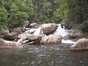 The last falls on the Whitewater River.