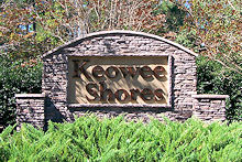 Keowee Shores waterfront community