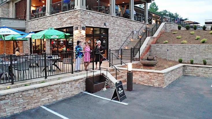 Bistro at Keowee Key golf cart parking