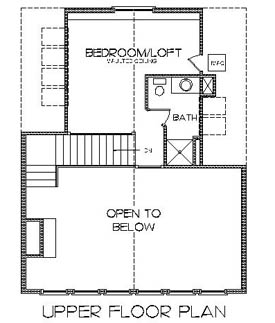 Knots Landing Floor Plan - Upper Level